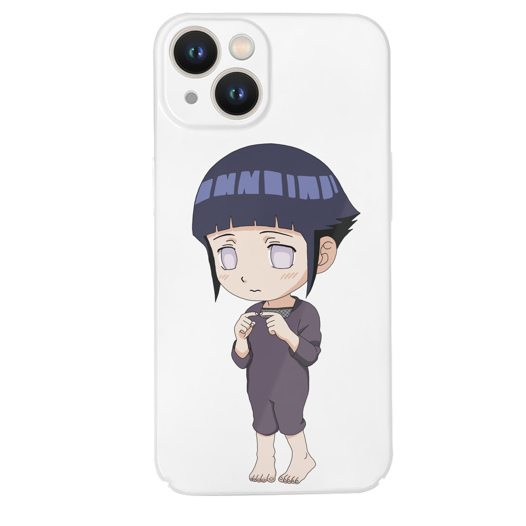（画像用） NARUTO -ナルト- 日向ヒナタ Hyūga Hinata 【iPhone 14シリーズ対応】ハードケース
